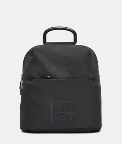 New Mandarina Duck MD20 Small Leisure Backpack Black