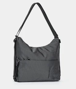 Fashion Mandarina Duck MD20 Small Shoulder Bag Steel