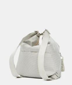 Outlet Mandarina Duck MD20 Small Shoulder Bag WhitecapGrey