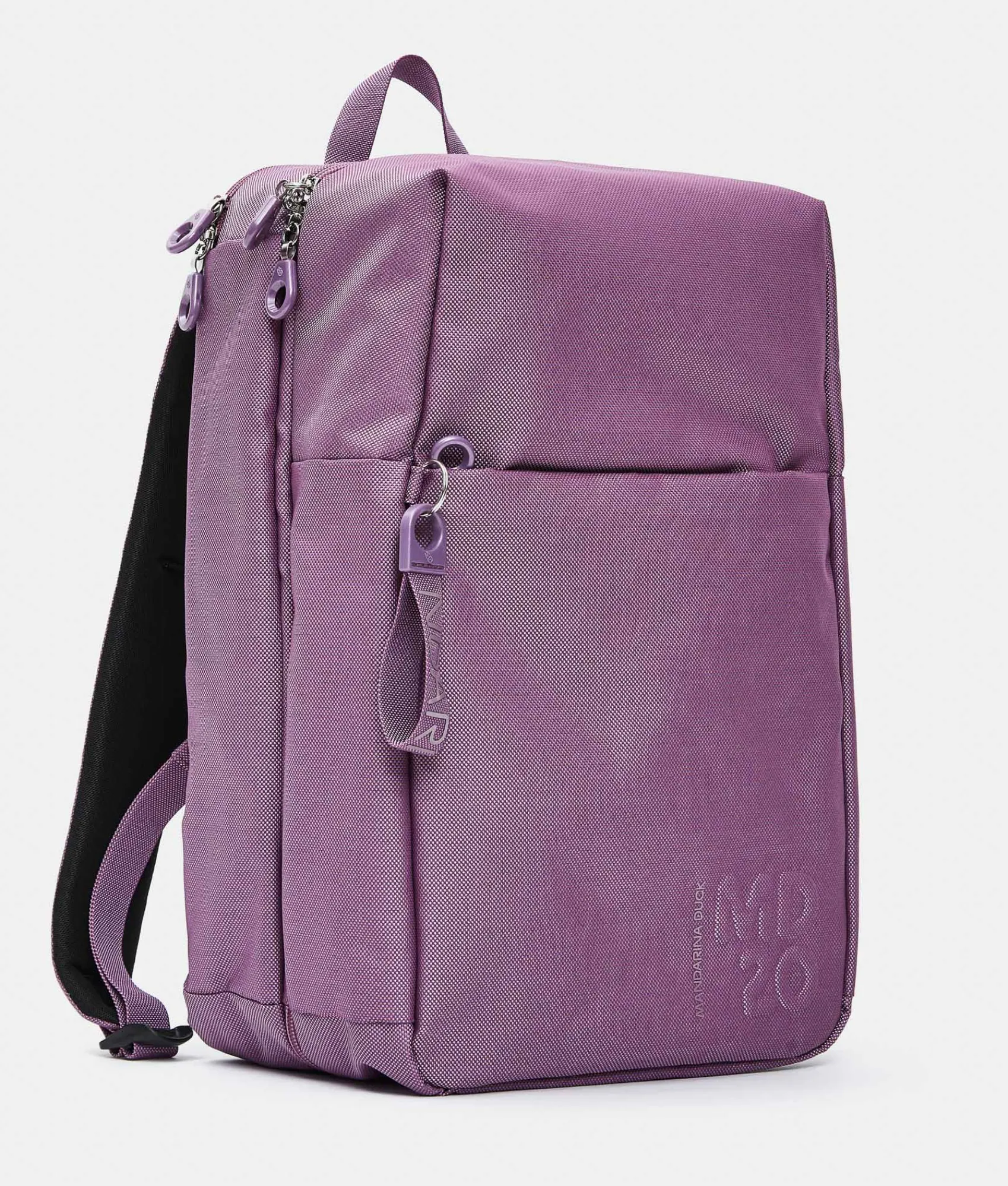 Outlet Mandarina Duck MD20 Travel Backpack With Padded Shoulder Straps Orchid