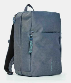 Sale Mandarina Duck MD20 Travel Backpack With Padded Shoulder Straps BlueWing