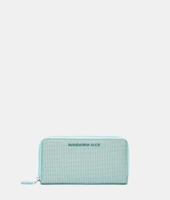 New Mandarina Duck MD20 Wallet IcebergGreen