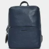 Fashion Mandarina Duck MELLOW LEATHER Backpack DressBlue
