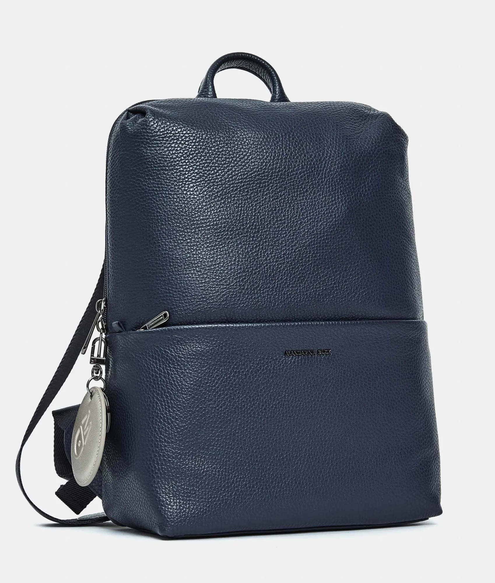 Fashion Mandarina Duck MELLOW LEATHER Backpack DressBlue