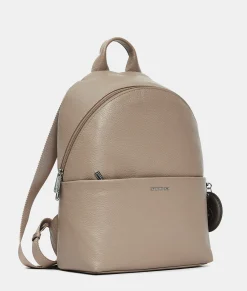 Sale Mandarina Duck MELLOW LEATHER Backpack WarmTaupe
