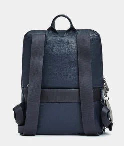 Fashion Mandarina Duck MELLOW LEATHER Backpack DressBlue