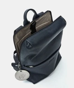 Fashion Mandarina Duck MELLOW LEATHER Backpack DressBlue