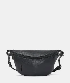 Hot Mandarina Duck MELLOW LEATHER Belt Bag Nero