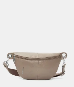 Hot Mandarina Duck MELLOW LEATHER Belt Bag WarmTaupe