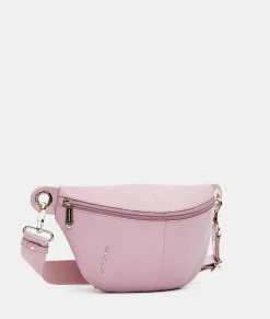 Sale Mandarina Duck MELLOW LEATHER Belt Bag LilacRose