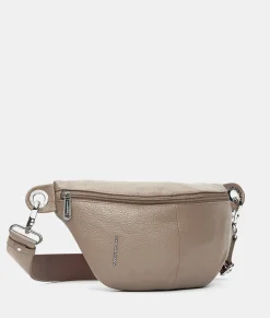 Hot Mandarina Duck MELLOW LEATHER Belt Bag WarmTaupe
