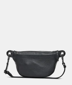 Hot Mandarina Duck MELLOW LEATHER Belt Bag Nero