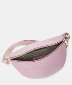 Sale Mandarina Duck MELLOW LEATHER Belt Bag LilacRose