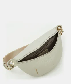 Discount Mandarina Duck MELLOW LEATHER Belt Bag Almond