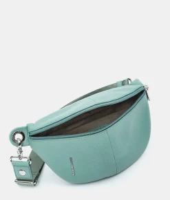 Online Mandarina Duck MELLOW LEATHER Belt Bag IcebergGreen