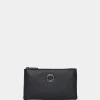 New Mandarina Duck MELLOW LEATHER Card Holder Nero