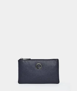 Best Mandarina Duck MELLOW LEATHER Card Holder DressBlue