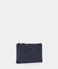 Best Mandarina Duck MELLOW LEATHER Card Holder DressBlue