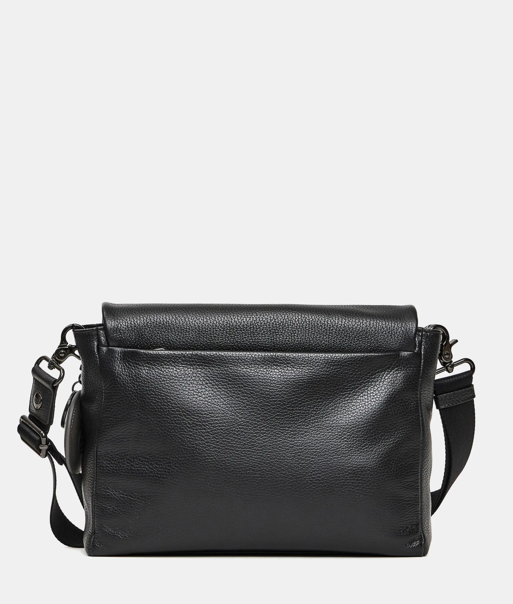 Clearance Mandarina Duck MELLOW LEATHER Crossbody Bag Nero