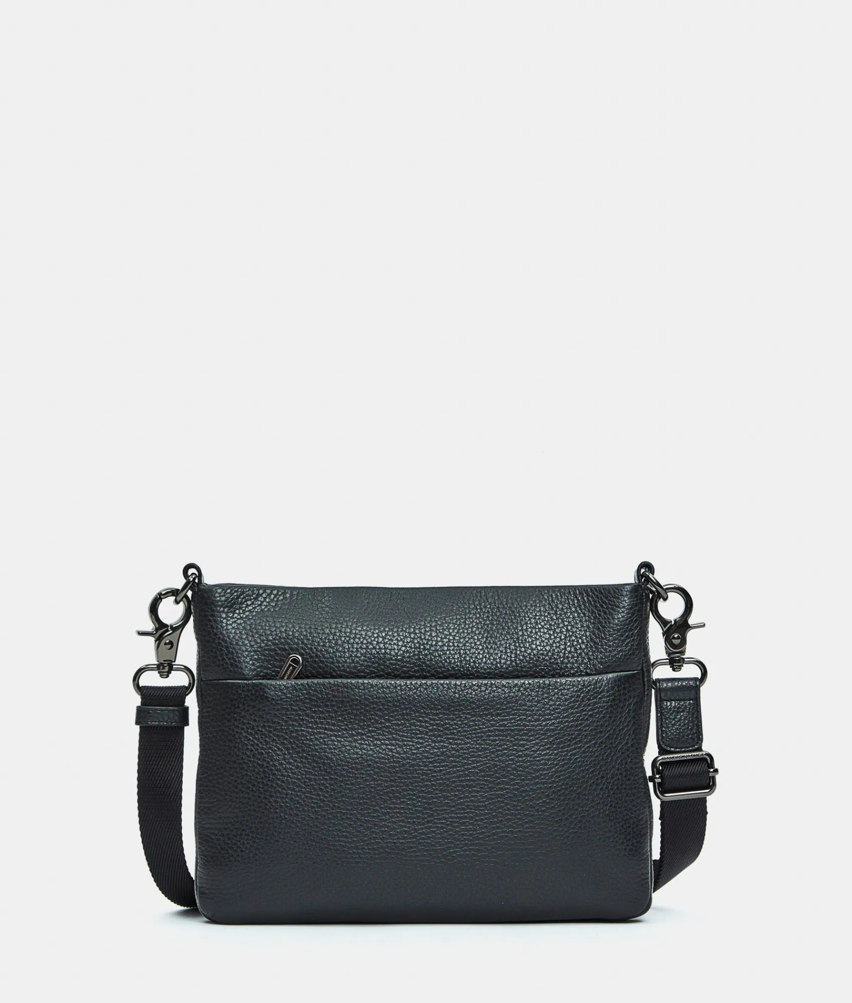 Outlet Mandarina Duck MELLOW LEATHER Flact Squared Crossbody Bag Nero