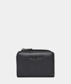 New Mandarina Duck MELLOW LEATHER Leather Wallet Nero