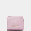 Fashion Mandarina Duck MELLOW LEATHER Leather Wallet LilacRose