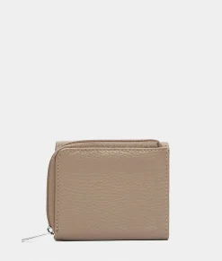 Outlet Mandarina Duck MELLOW LEATHER Leather Wallet WarmTaupe