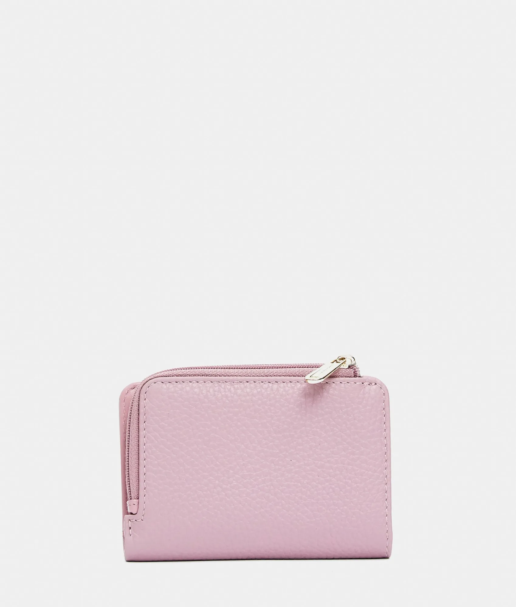Fashion Mandarina Duck MELLOW LEATHER Leather Wallet LilacRose