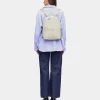 Outlet Mandarina Duck MELLOW LEATHER Medium Backpack Almond
