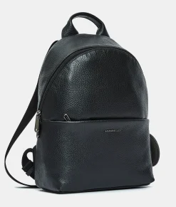 Outlet Mandarina Duck MELLOW LEATHER Medium Backpack Nero