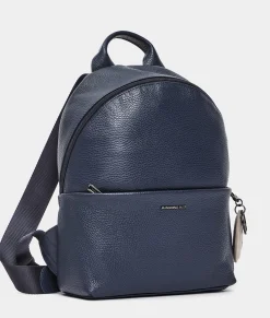 Discount Mandarina Duck MELLOW LEATHER Medium Backpack DressBlue