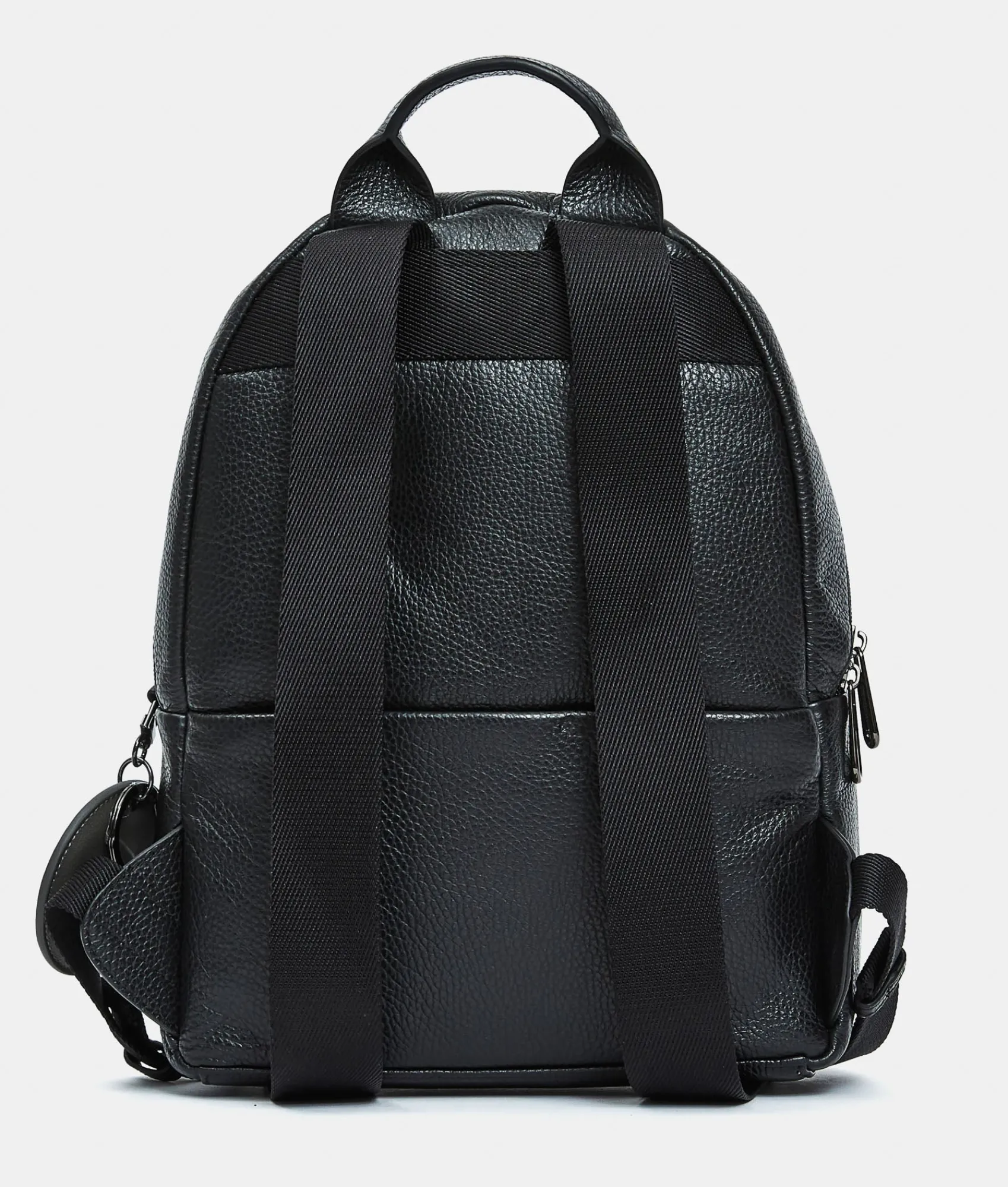 Outlet Mandarina Duck MELLOW LEATHER Medium Backpack Nero
