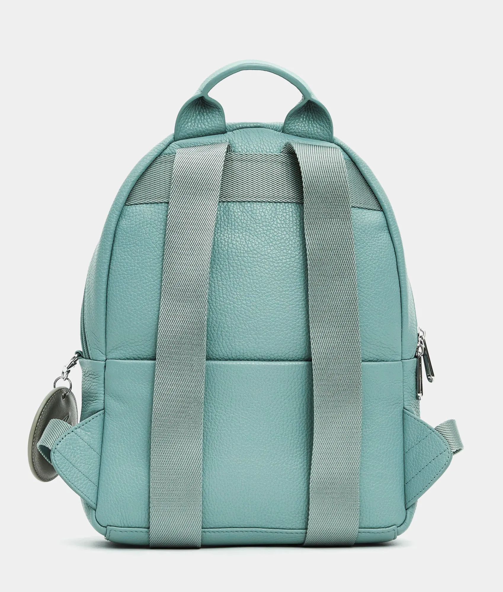 Sale Mandarina Duck MELLOW LEATHER Medium Backpack IcebergGreen