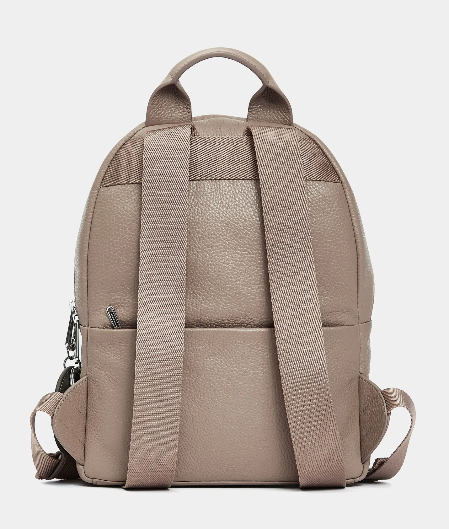 Hot Mandarina Duck MELLOW LEATHER Medium Backpack WarmTaupe