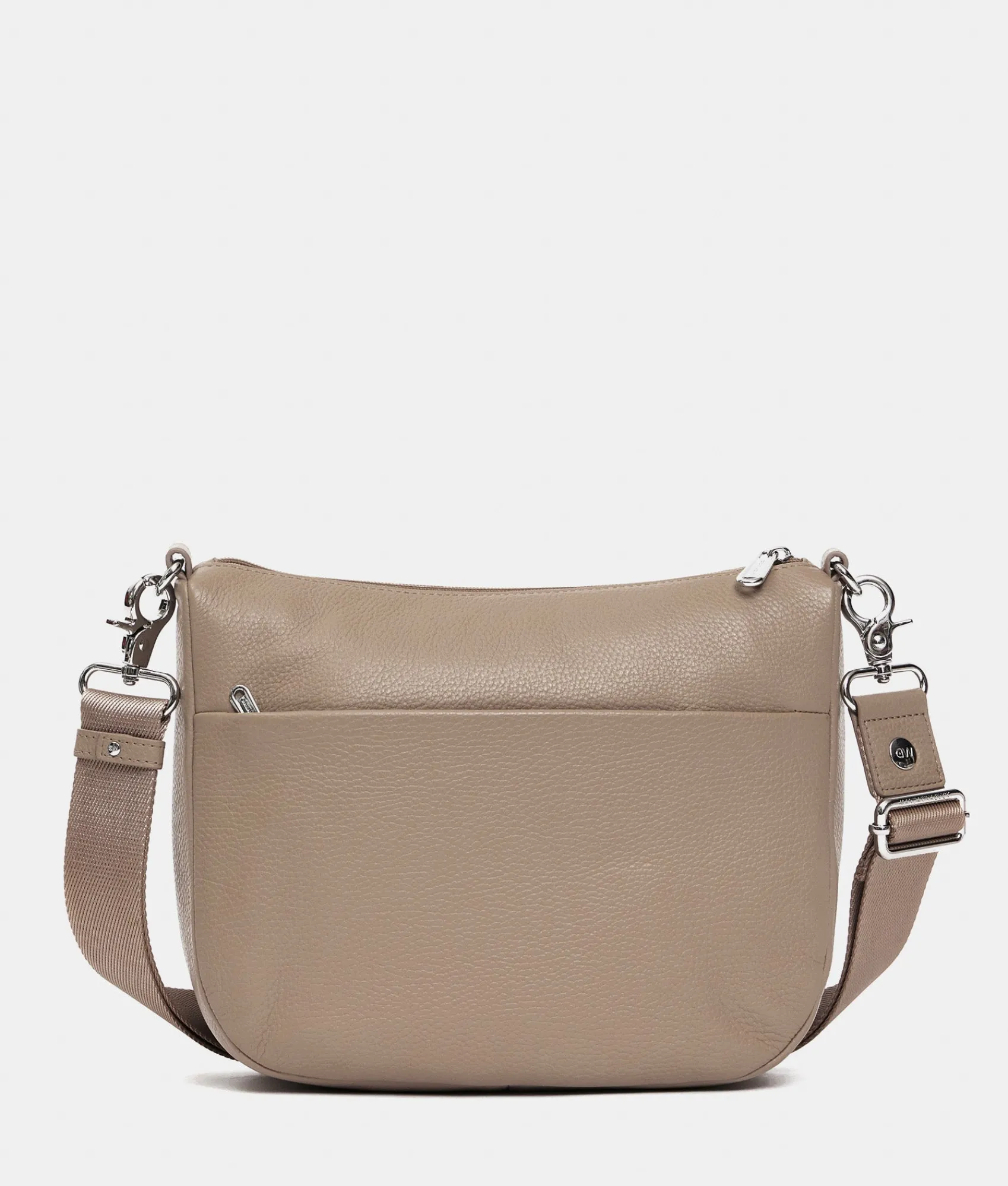 Discount Mandarina Duck MELLOW LEATHER Medium Crossbody Bag WarmTaupe