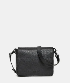 Hot Mandarina Duck MELLOW LEATHER Mellow Leather Shoulder Bag Nero