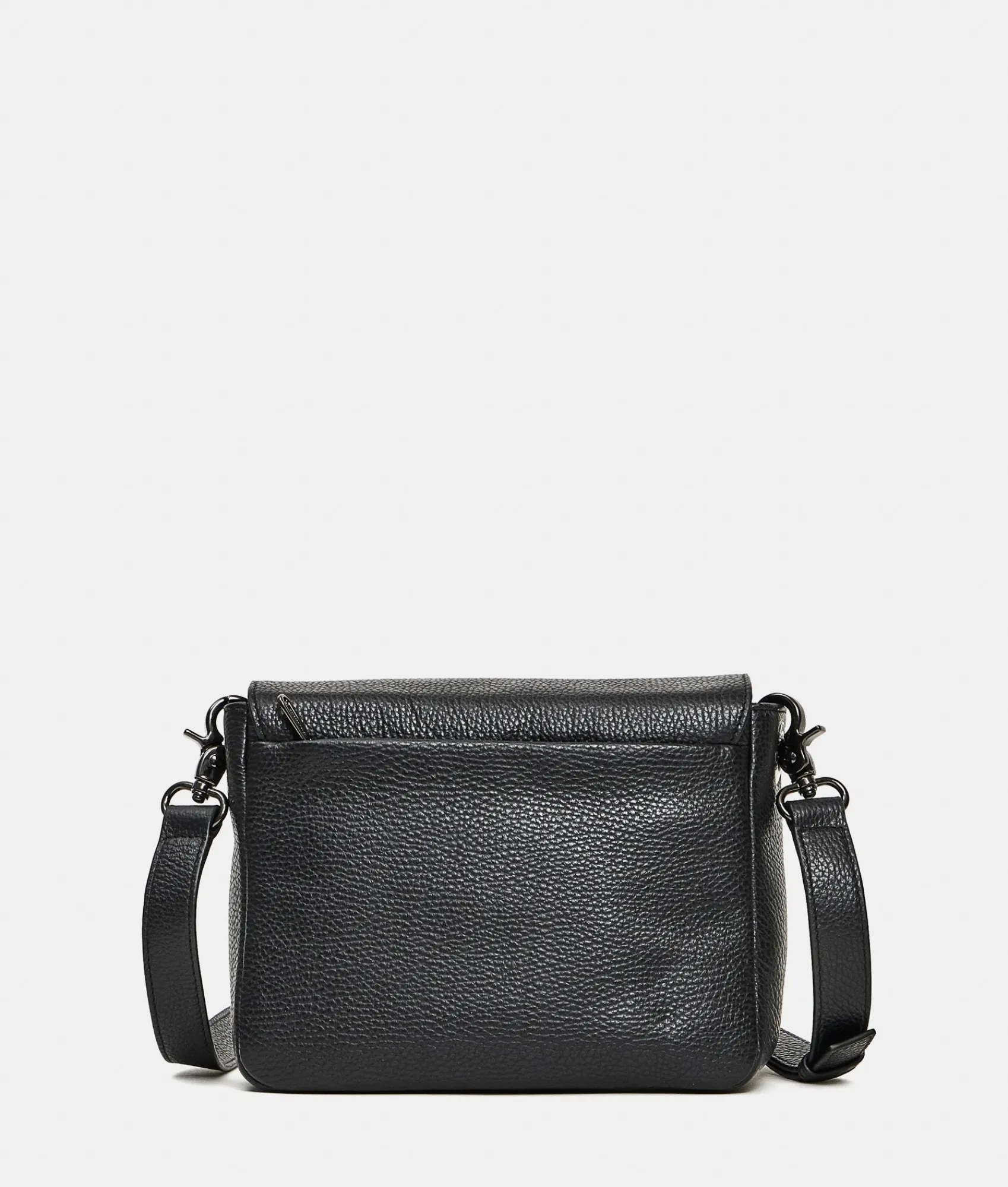Hot Mandarina Duck MELLOW LEATHER Mellow Leather Shoulder Bag Nero