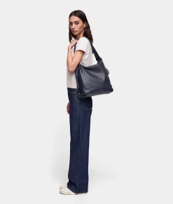 Best Mandarina Duck MELLOW LEATHER Shoulder Bag DressBlue