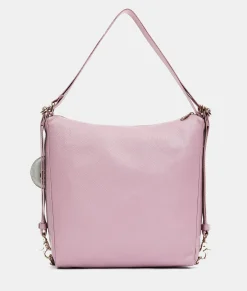 Hot Mandarina Duck MELLOW LEATHER Shoulder Bag LilacRose