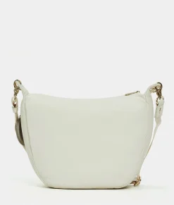 Hot Mandarina Duck MELLOW LEATHER Shoulder Bag Almond