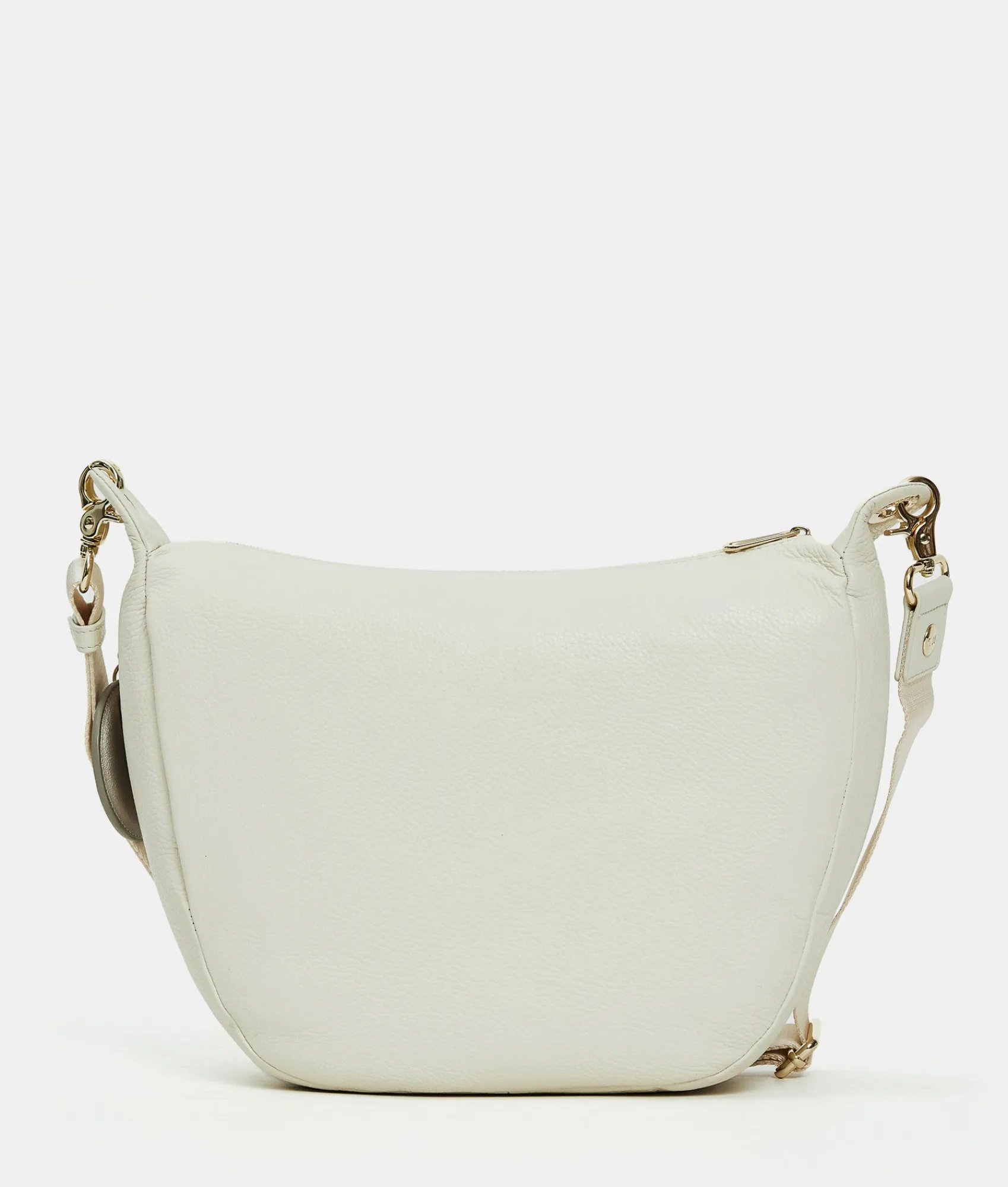 Hot Mandarina Duck MELLOW LEATHER Shoulder Bag Almond