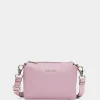 Best Mandarina Duck MELLOW LEATHER Small Crossbody Bag LilacRose
