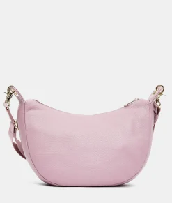 Sale Mandarina Duck MELLOW LEATHER Small Crossbody Bag LilacRose