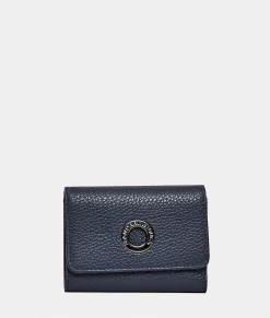 New Mandarina Duck MELLOW LEATHER Wallet DressBlue