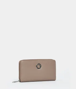 Outlet Mandarina Duck MELLOW LEATHER Wallet WarmTaupe
