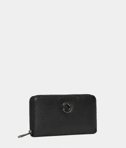 Outlet Mandarina Duck MELLOW LEATHER Wallet Nero