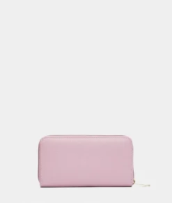 Fashion Mandarina Duck MELLOW LEATHER Wallet LilacRose
