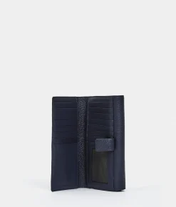 New Mandarina Duck MELLOW LEATHER Wallet DressBlue