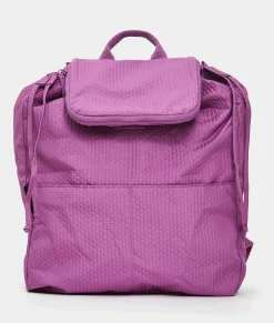 Outlet Mandarina Duck REVIVAL 2.0 Foldable Backpack With Flap Orchid