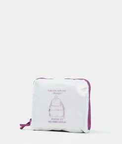 Outlet Mandarina Duck REVIVAL 2.0 Foldable Backpack With Flap Orchid